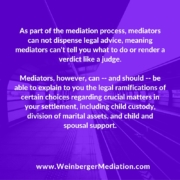 divorce mediatior
