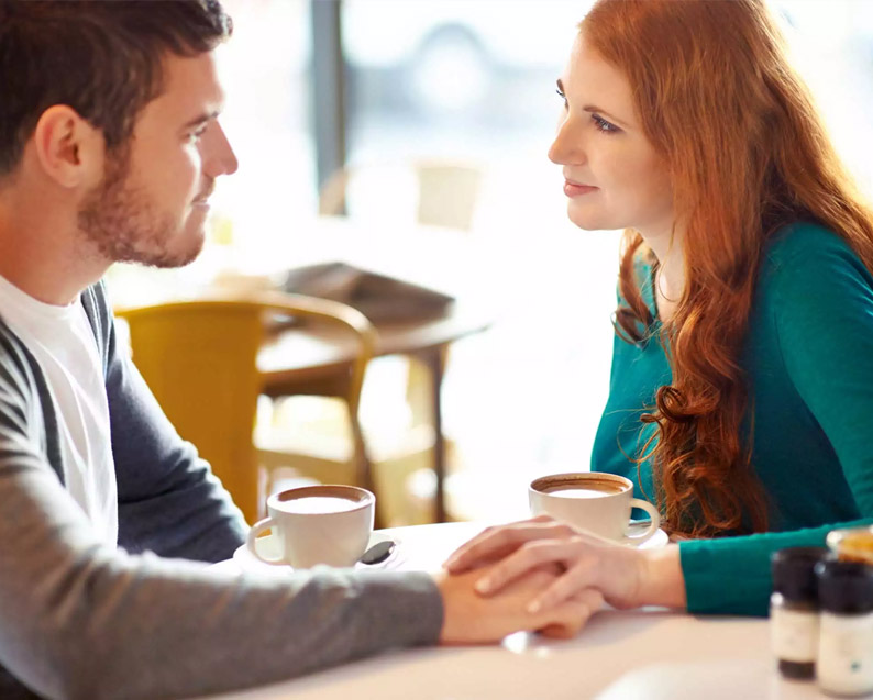 couple working on marital reconciliation